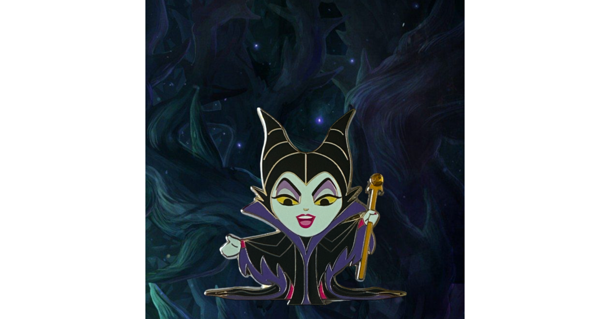 Disney - La Belle au bois dormant : Pin's Maléfique "cute" OE